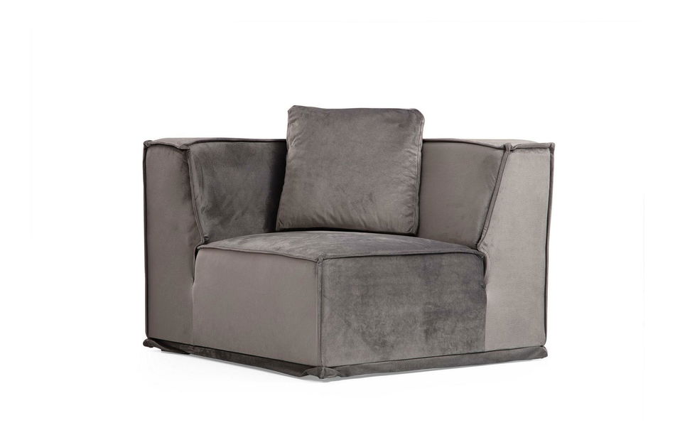 Rohová sedačka Legaletta 4 (šedá)