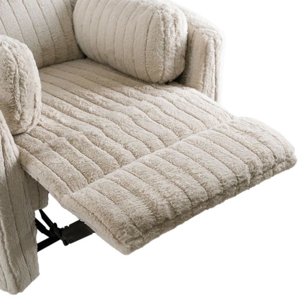 Polohovací křeslo Reunirse (béžová)