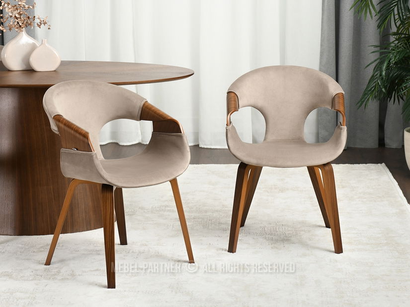 Židle Kurt (ořech)