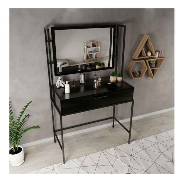 Toaletní stolek Modem L747 (černá)