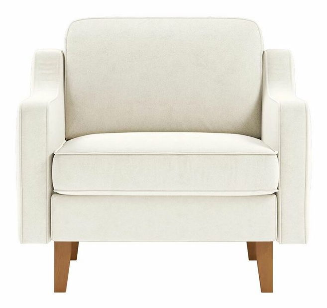 Křeslo Dělají 1 (karamelová + ořech)