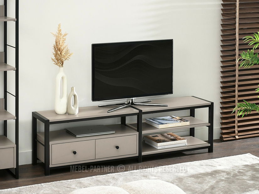 TV stolek/skříňka Empantana (černá)