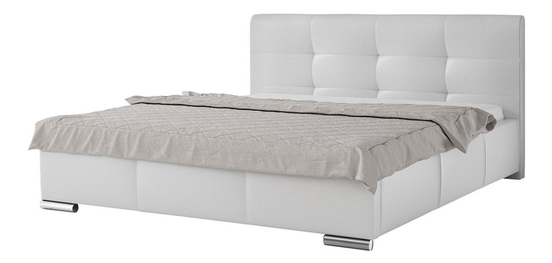 Manželská postel 160cm Lanzadora (krémová)