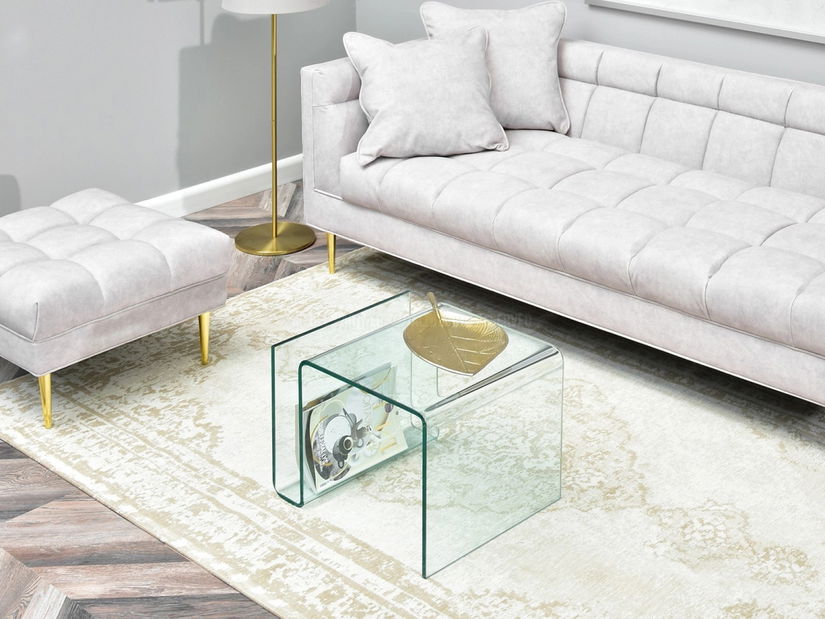 Konferenční stolek Capari (transparentní)