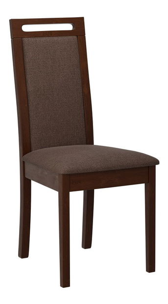 Jídelní židle Hellen VI (ořech + modrošedá)