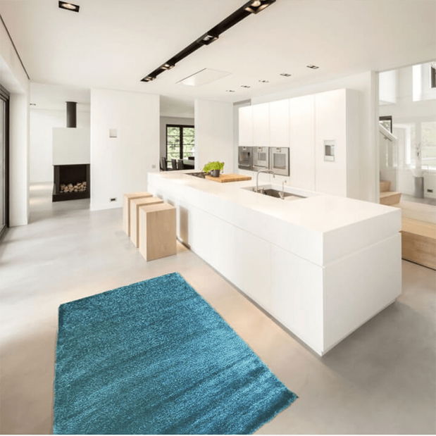 Kusový koberec 100x140 cm Abura (tyrkysová)