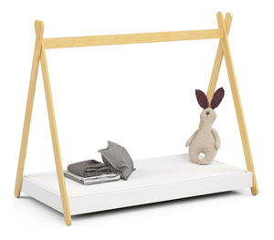 Dětská postel Graciela (bílá) (s matrací)