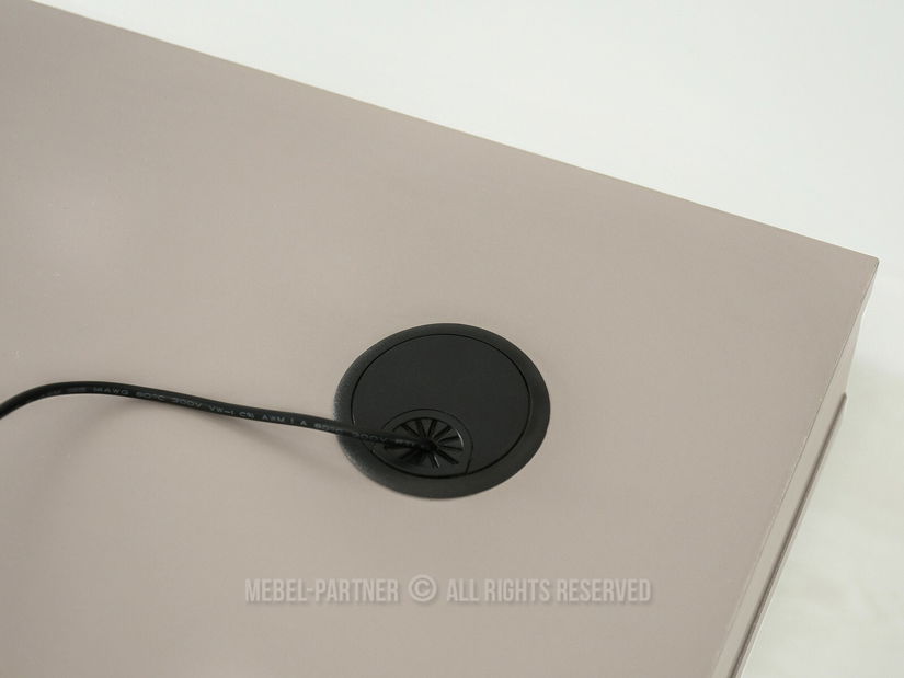 PC stolek Osto 100 (béžová + krémová)