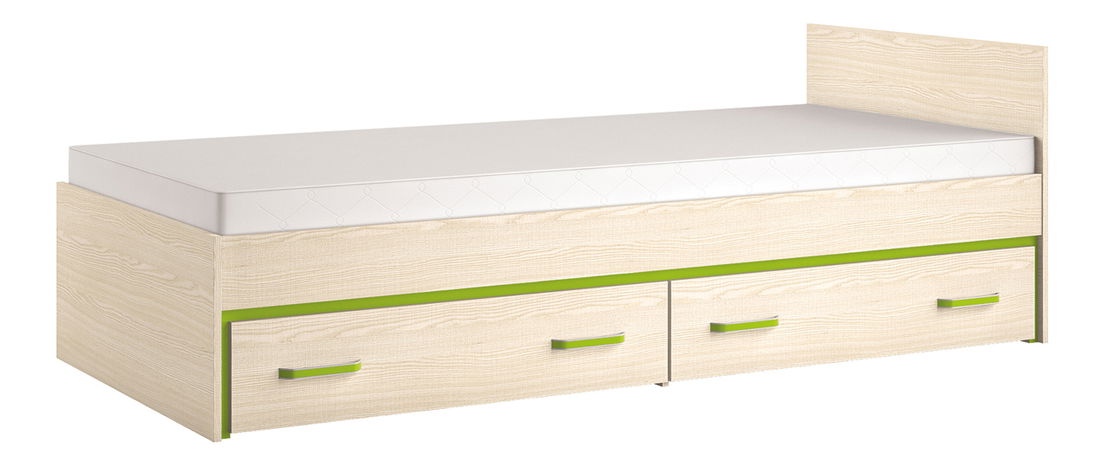 Jednolůžková postel 90 cm Bonti 15 (s roštem a úl. prostorem)