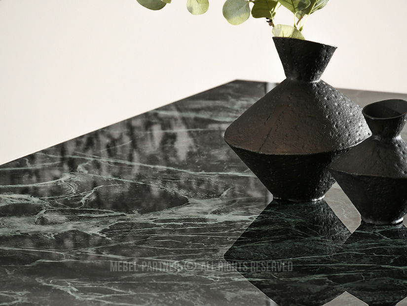 Jídelní stůl Entornaban (zelená + černá)