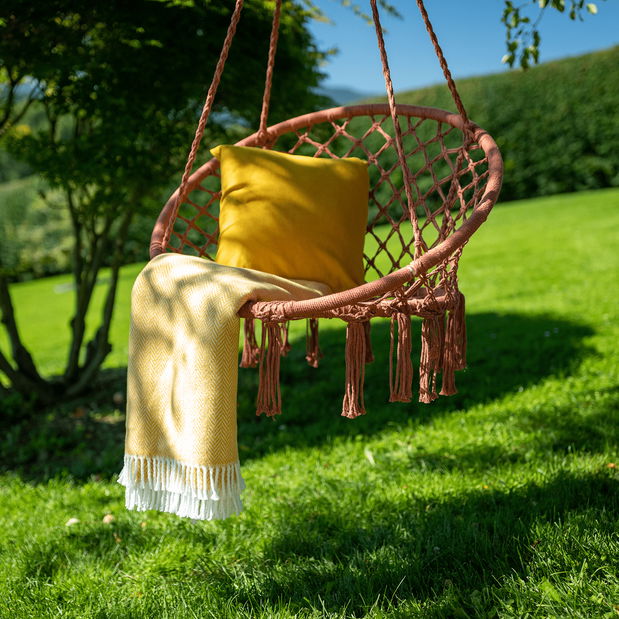 Závěsné křeslo Amari (cihlová)