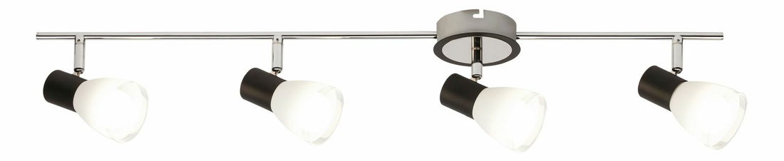 Bodové svítidlo Ati 5979 (černá + chromová)