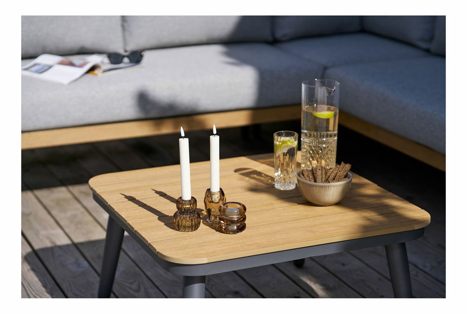 Svícen 3 ks Csaloria 20 (tmavě hnědá)