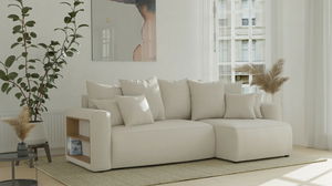 Rohová sedačka Solina (béžová) (P)