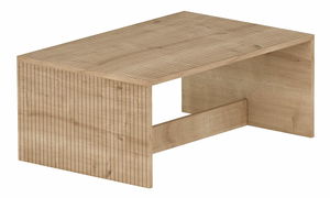 Konferenční stolek Lenia (ořech + černá)