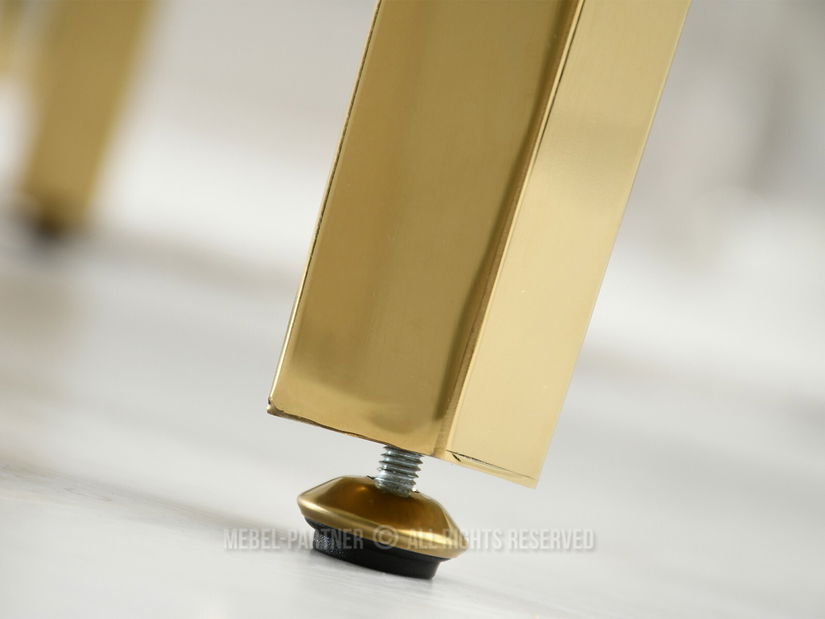 Židle Gabi (béžová + zlatá)