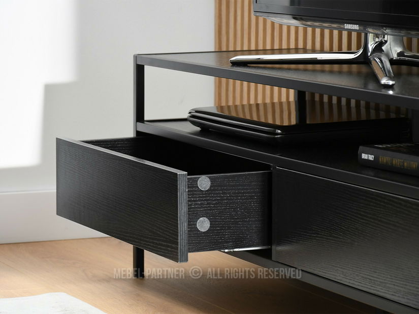 TV stolek/skříňka Subsidios (černá)