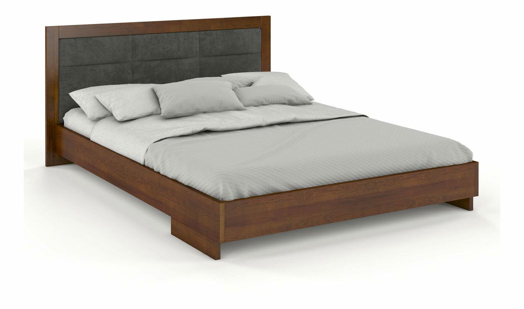 Manželská postel 200 cm Naturlig Stjernen (borovice)