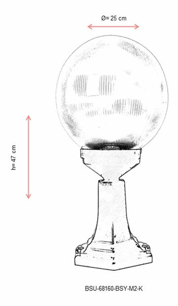 Venkovní nástěnné svítidlo Balthazar (černá)