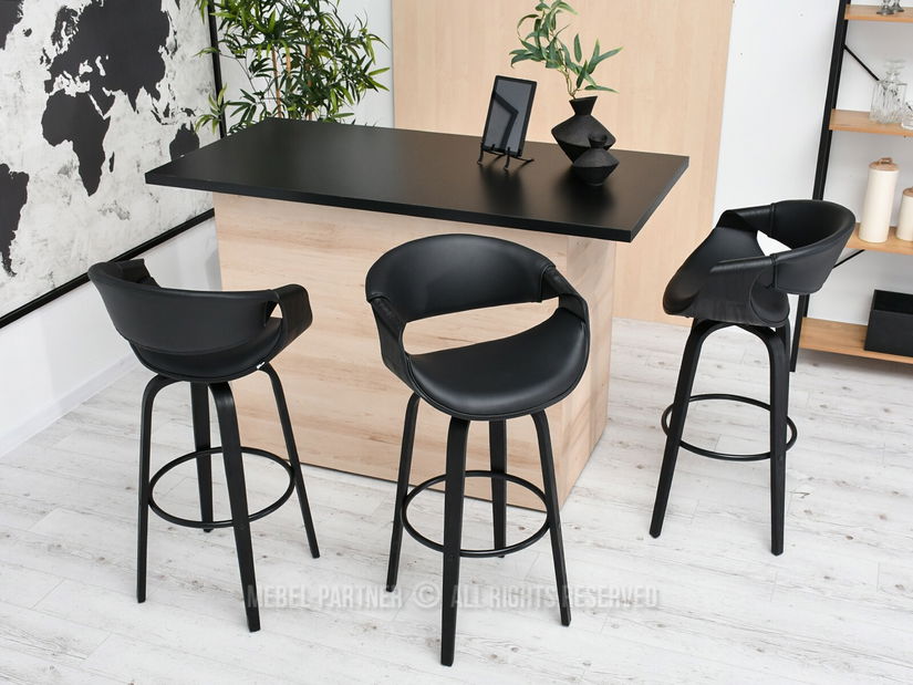 Židle Bjorn H (černá)