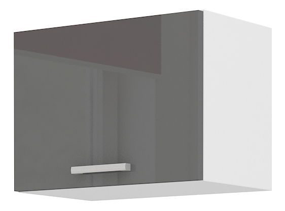Horní kuchyňská skříňka Saria 50 OK 40 (lesk šedý)