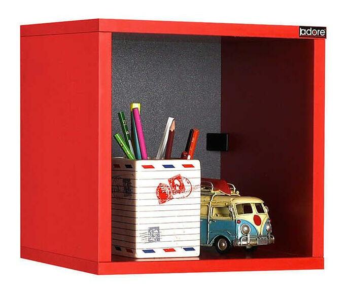 Závěsná police Riona (červená)