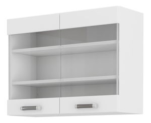 Horní kuchyňská skříňka Oran 80 G 60 (bílá)