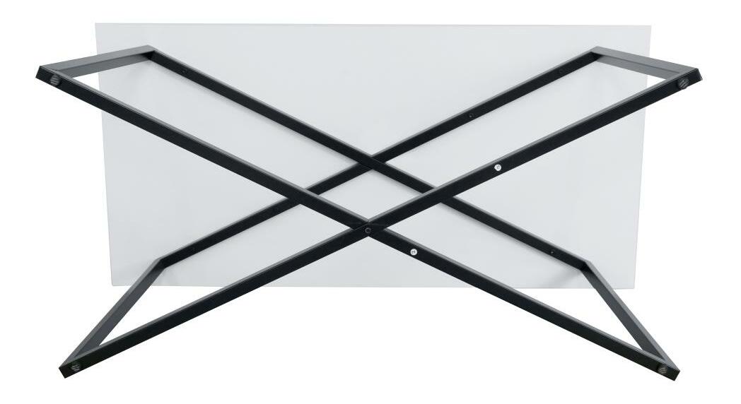 Konferenční stolek Bertu (bílá + černá)