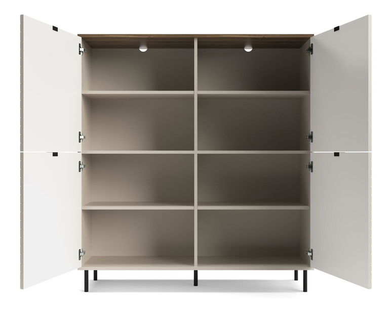 Skříňka Eliminados 1 (kašmír + dub castello)