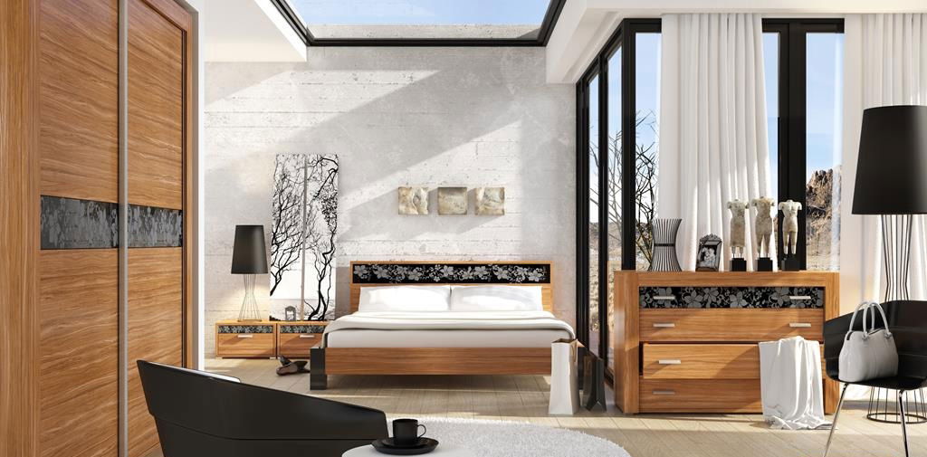 Manželská postel 140 cm Olivia OL-02