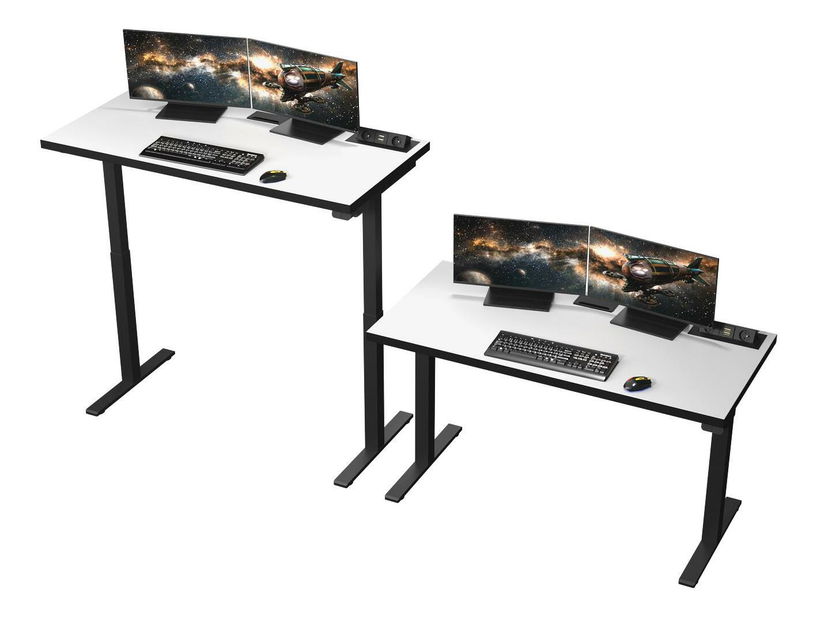 Stůl Untra (bílá + černá)