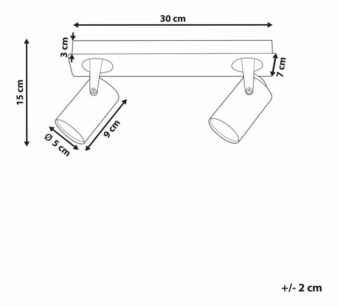 Stropní svítidlo Killi (bílá)