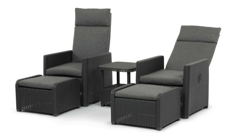 Zahradní sestava Lautro (šedá)