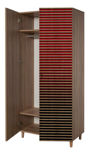 Šatní skříň Sirius 221 (dub sonoma)