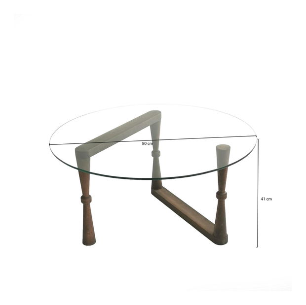 Konferenční stolek Camelie 4 (ořech)