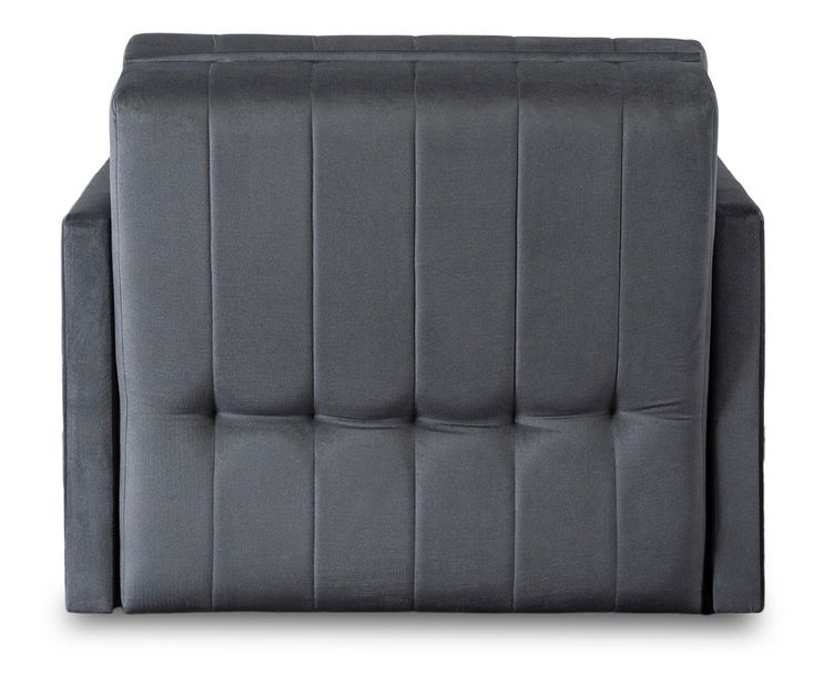  Rozkládací křeslo 2 ks Verne 1 (šedá)