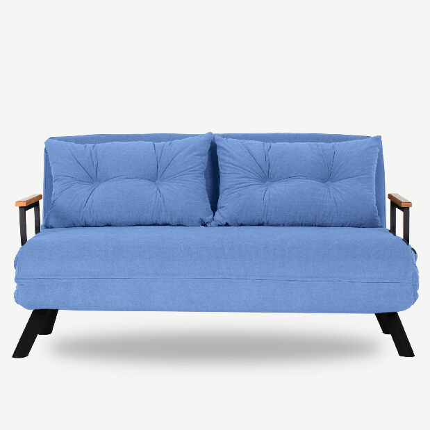 Sedačka futon Sandy (modrá)