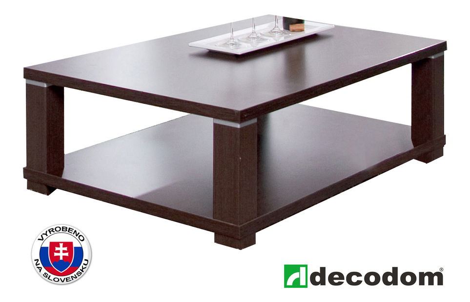 Konferenční stolek Decodom Arnold dub tmavý