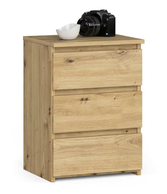 Noční stolek Contragolpe (dub craft)