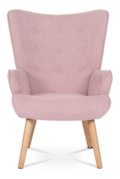 Křeslo s podnoží Avanzabamos (růžová)