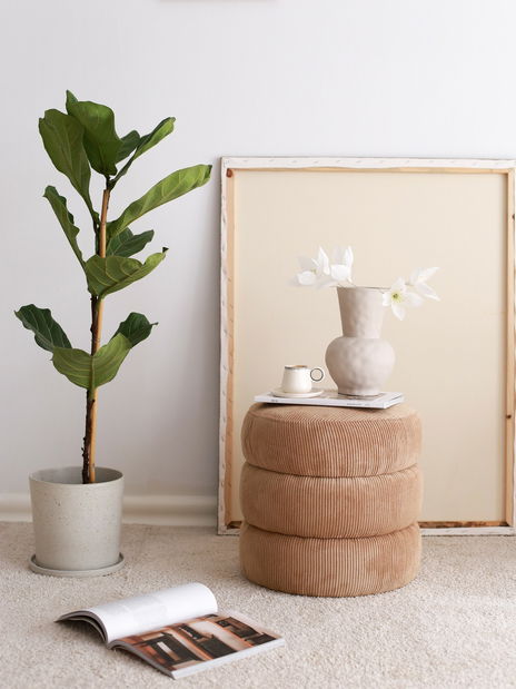 Taburetka Beid (hnědá)