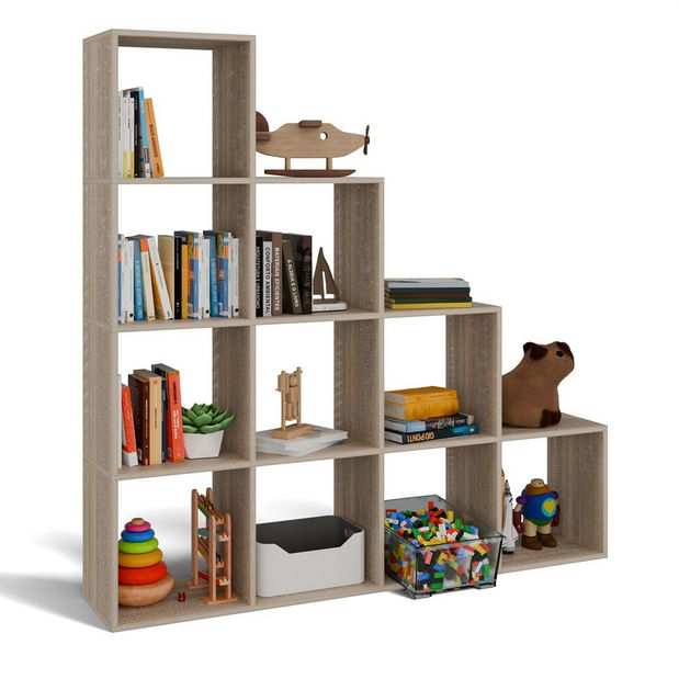 Regál Respeto 4 (dub sonoma)