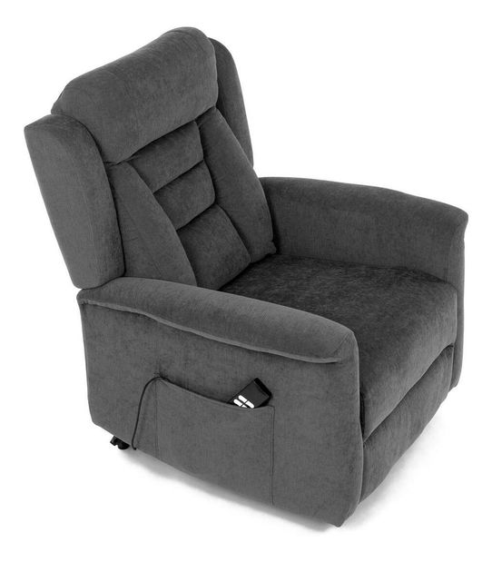 Polohovací křeslo Tonta (šedá)