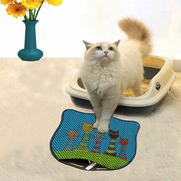 Podložka pod kočičí záchod Kadal 1 (vícebarevné)