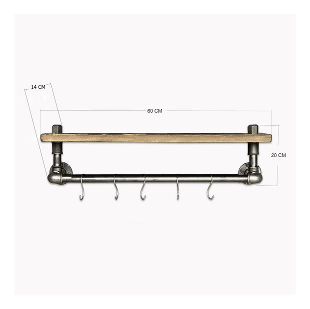 Police Nenanu 24 (ořech + černá)