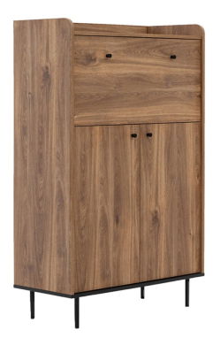 Komoda KB90 Peczo PC03 (brandy castello + černá) *výprodej