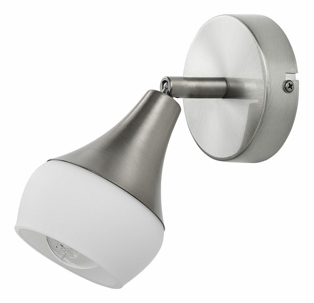 Set 2 ks. nástěnných lamp AMADORA I (kov) (stříbrná)