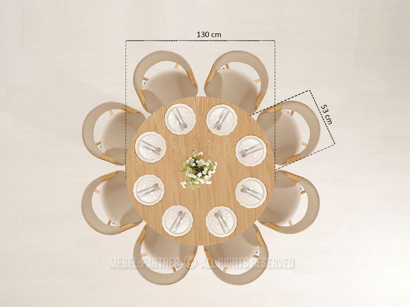 Jídelní stůl Conjuntos (dub)