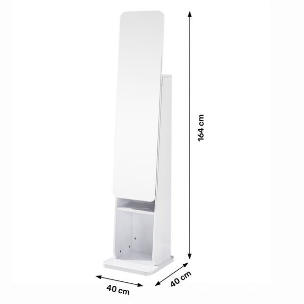 Zrcadlo s úložním prostorem Diada