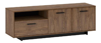 TV stolek Diram P (dub bolzano + černá)